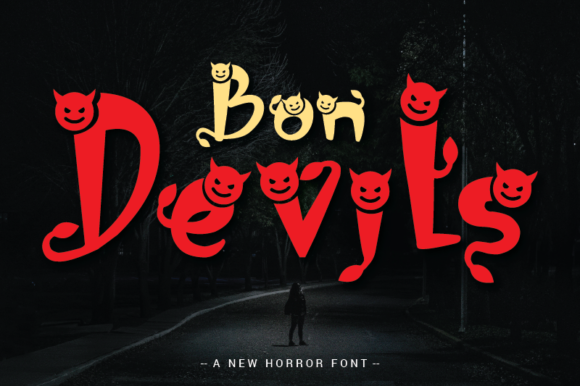 Bon Devils: A Halloween Font That Adds Spooktacular Style to Your Creations
