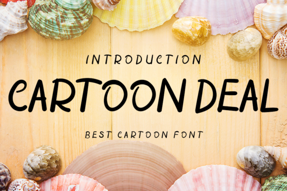 Cartoon Deal: A Playful Font for Creative Expression