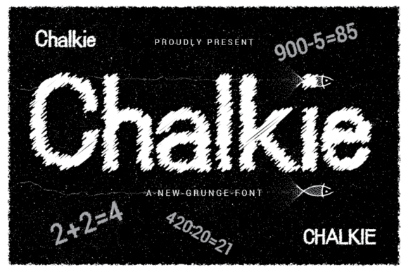 Chalkie: A Quirky Display Font with Versatile Appeal