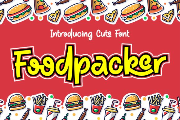 Enhancing Creativity with Foodpacker: A Joyful Display Font for Designers and Creators
