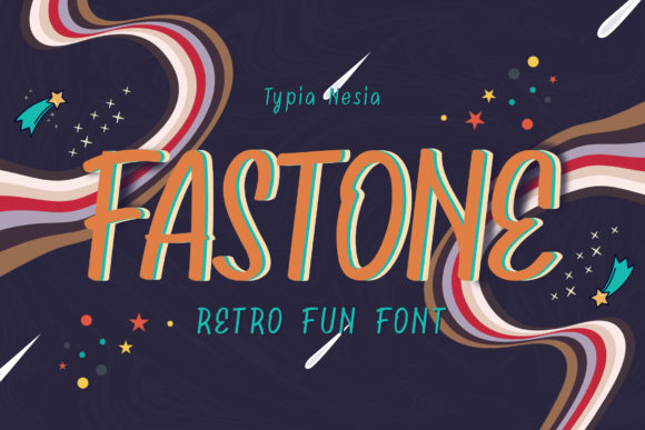 Fastone: A Joyful Display Font for Creative Projects