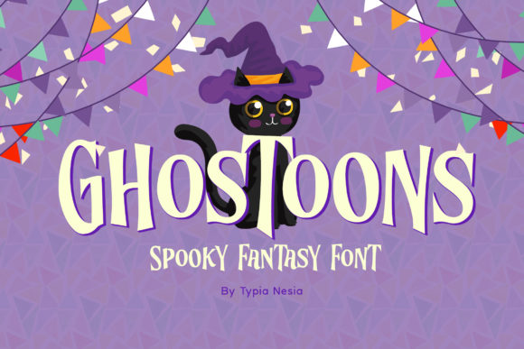Ghostoons: A Spooky Font for Halloween Creativity