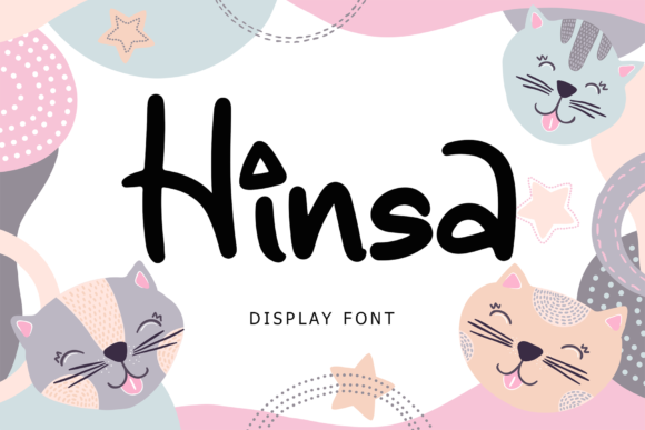Hinsa: A Joyful Display Font That Elevates Your Designs