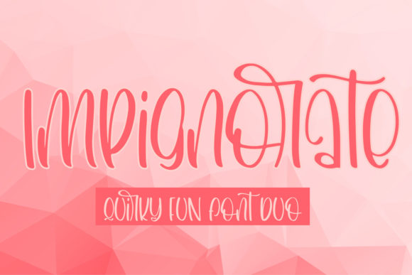 Impignorate: A Joyful Font for Creative and Professional Workflows