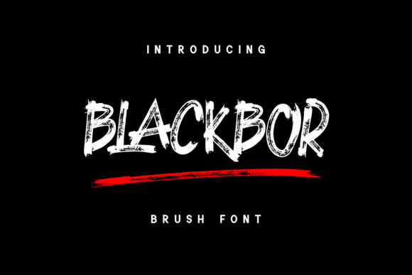 Introducing Blackbor: A Bold and Versatile Display Font for Modern Design