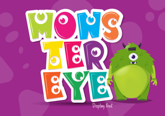 Monster Eye Font: A Playful and Versatile Choice for Creative Design