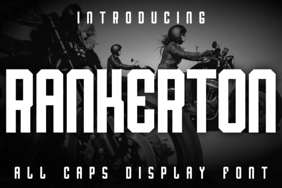 Rankerton: A Bold and Authentic Display Font That Elevates Creativity