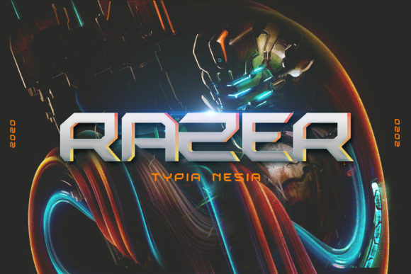 Razer Font: Bold, Authentic, and Full of Creative Energy