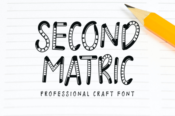 Second Matric: A Font That Captures the Spirit of Modern Creativity