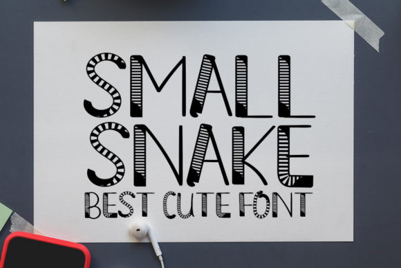 Small Snake Font: A Quirky Display Choice for Creative Projects