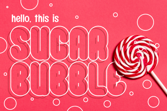 Sugar Bubble Font: A Playful Touch for Your Designs