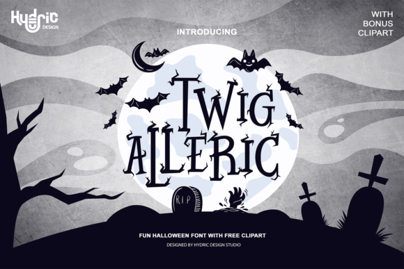 Twig Alleric: A Spooky Font for Halloween Creativity