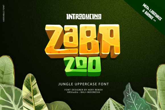 Zaba Zoo: A Versatile Font for Creative Projects